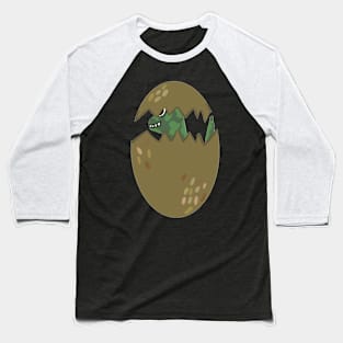 Baby dinosaur in egg Baseball T-Shirt